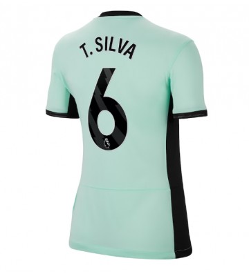 Chelsea Thiago Silva #6 Koszulka Trzecich Kobiety 2023-24 Krótki Rękaw